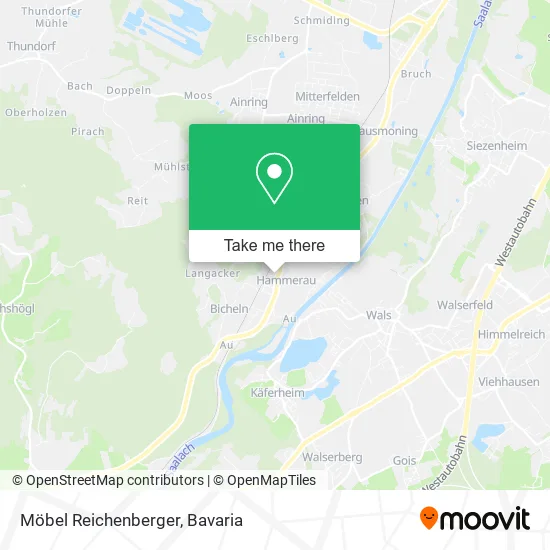 Карта Möbel Reichenberger