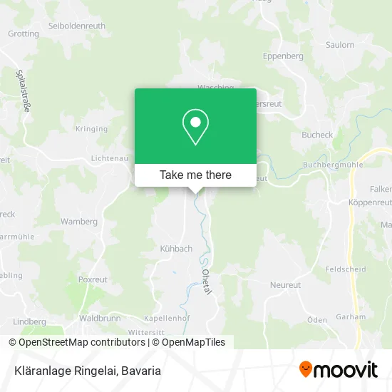 Карта Kläranlage Ringelai