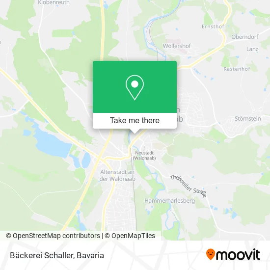 Карта Bäckerei Schaller