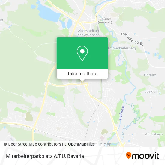 Карта Mitarbeiterparkplatz A.T.U
