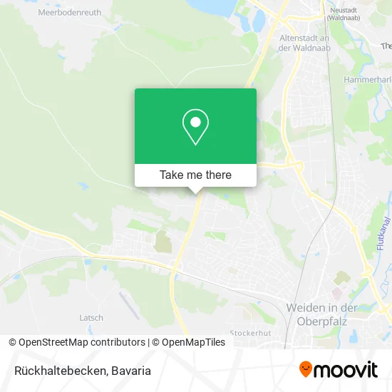 Карта Rückhaltebecken