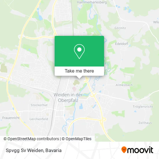 Карта Spvgg Sv Weiden