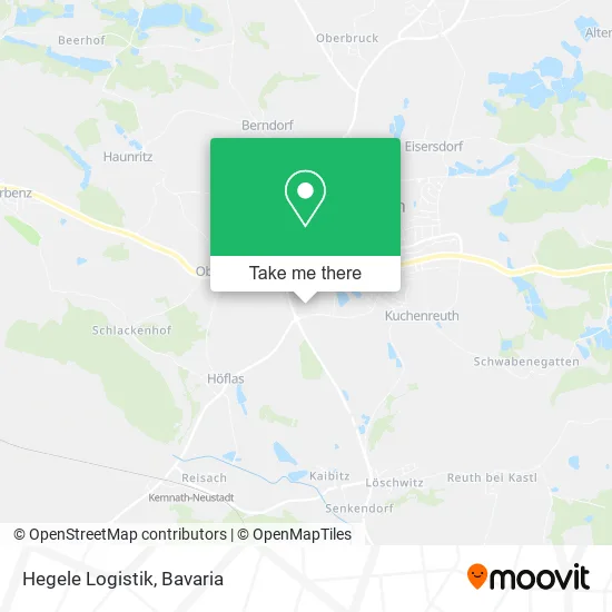 Карта Hegele Logistik