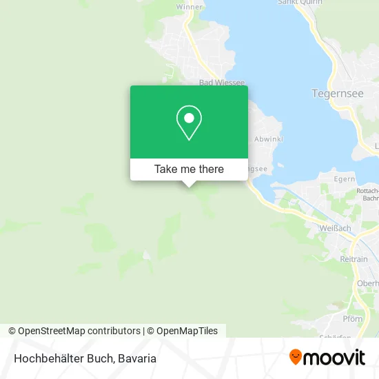 Карта Hochbehälter Buch