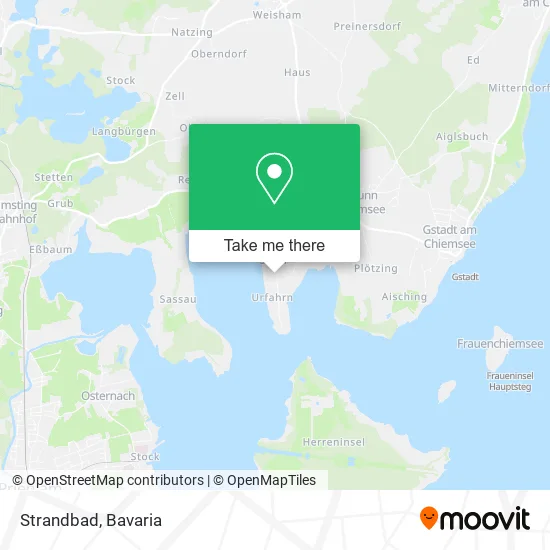 Карта Strandbad