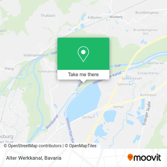Карта Alter Werkkanal