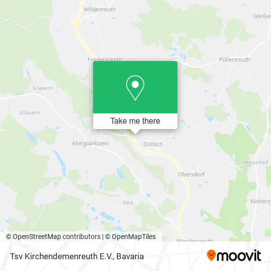 Карта Tsv Kirchendemenreuth E.V.