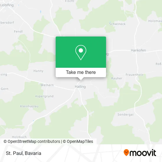 St. Paul map