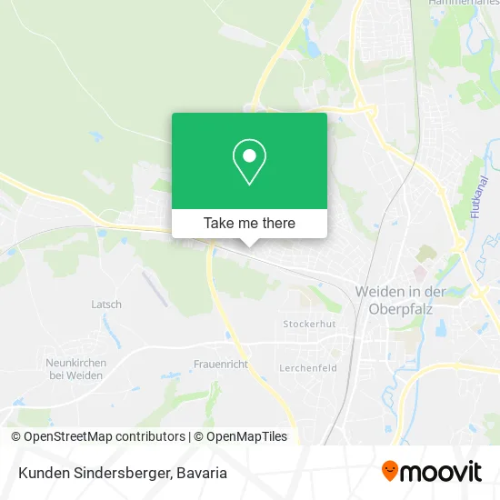 Карта Kunden Sindersberger