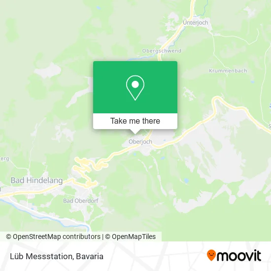 Карта Lüb Messstation