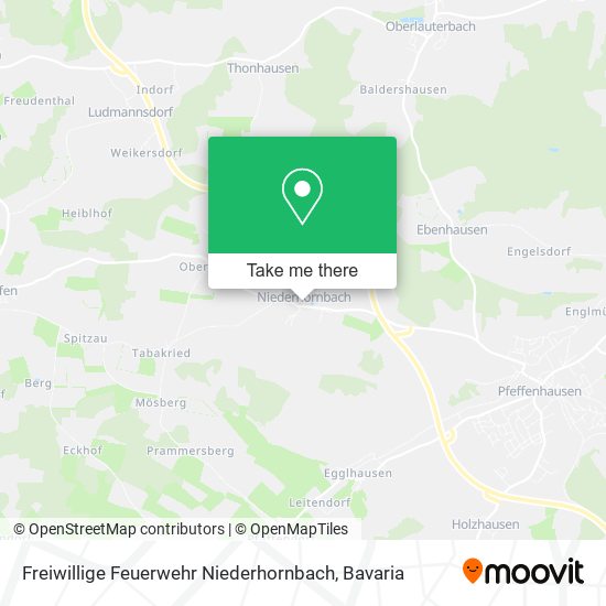 Freiwillige Feuerwehr Niederhornbach map
