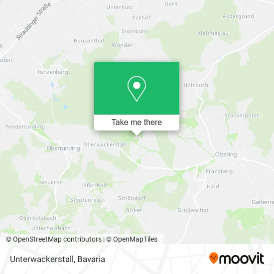 Карта Unterwackerstall