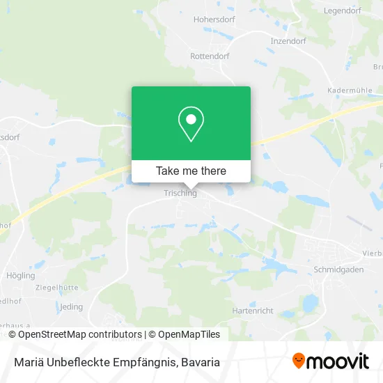 Карта Mariä Unbefleckte Empfängnis