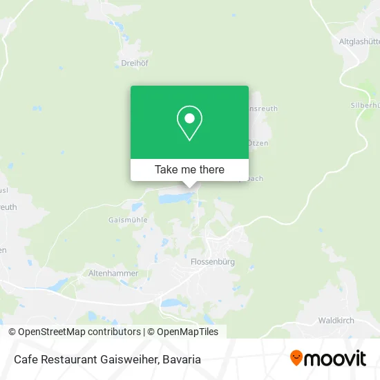 Карта Cafe Restaurant Gaisweiher