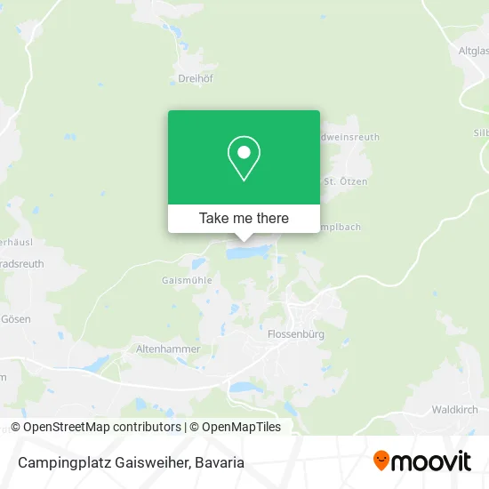 Карта Campingplatz Gaisweiher
