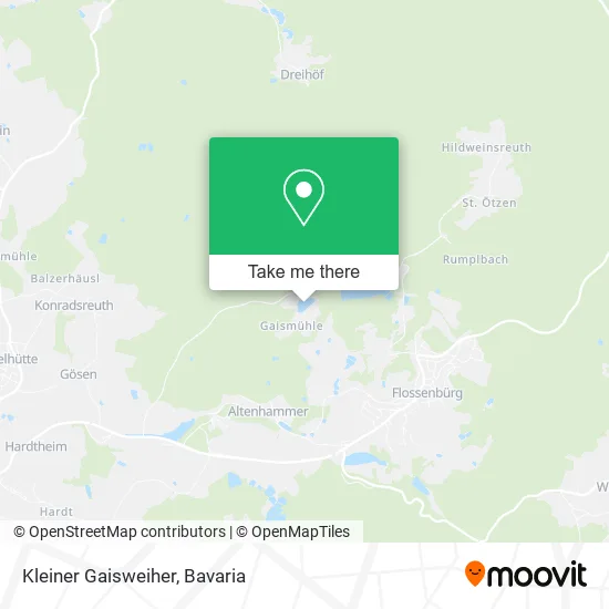 Карта Kleiner Gaisweiher