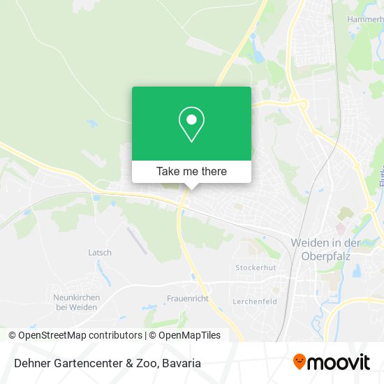 Dehner Gartencenter & Zoo map