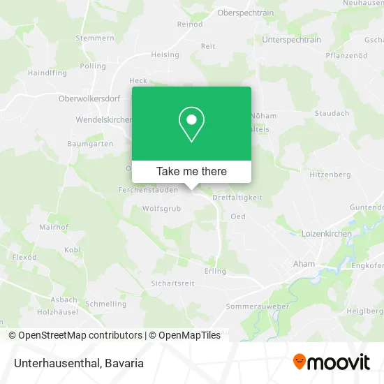 Карта Unterhausenthal