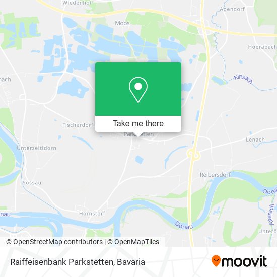 Raiffeisenbank Parkstetten map