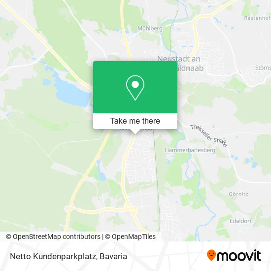 Карта Netto Kundenparkplatz