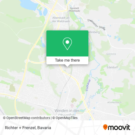 Карта Richter + Frenzel