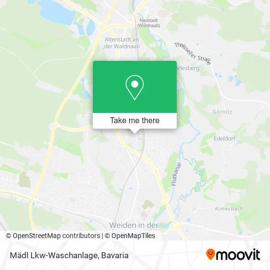 Карта Mädl Lkw-Waschanlage
