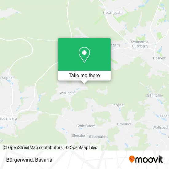 Карта Bürgerwind