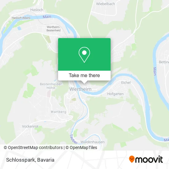Карта Schlosspark