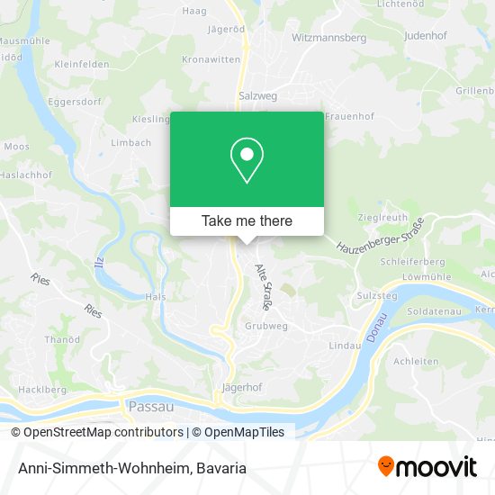 Anni-Simmeth-Wohnheim map