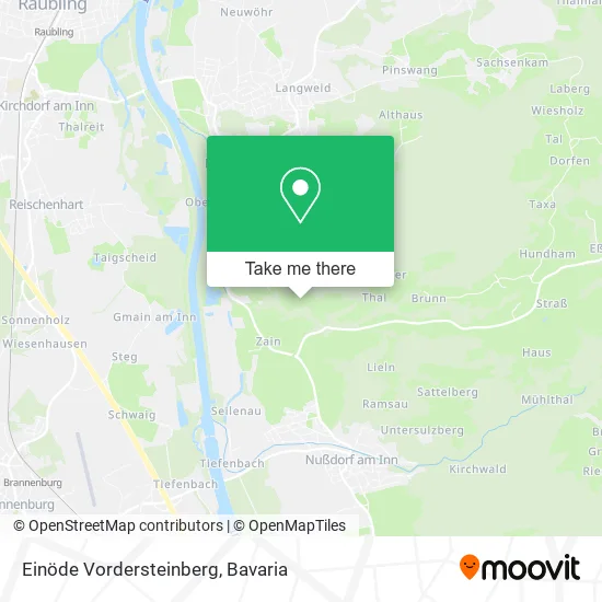 Карта Einöde Vordersteinberg