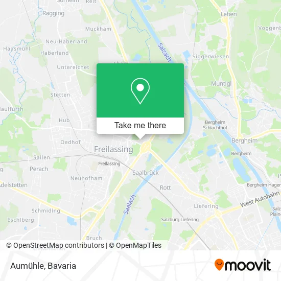 Карта Aumühle