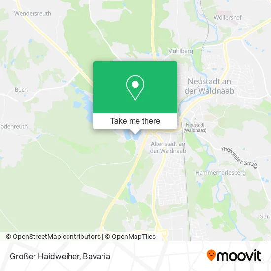 Карта Großer Haidweiher