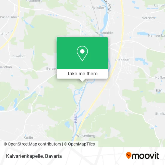 Карта Kalvarienkapelle