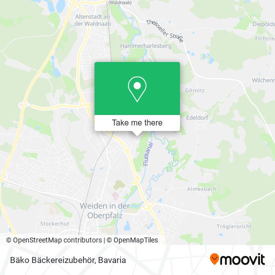 Bäko Bäckereizubehör map