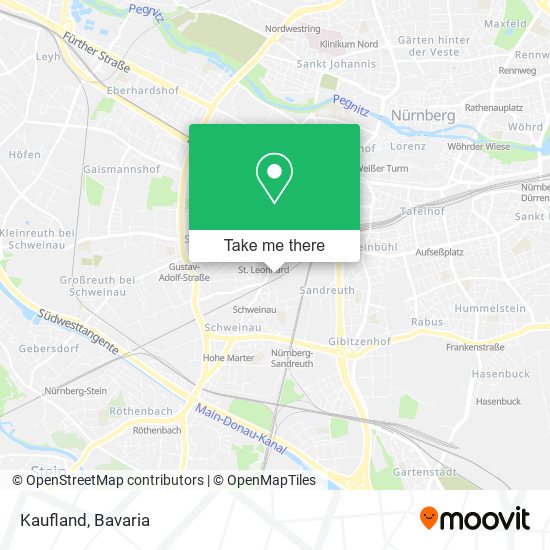 Kaufland map