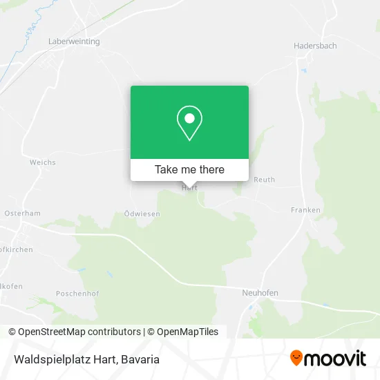 Карта Waldspielplatz Hart