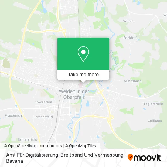 Карта Amt Für Digitalisierung, Breitband Und Vermessung