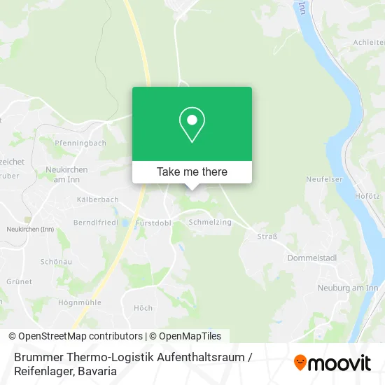 Карта Brummer Thermo-Logistik Aufenthaltsraum / Reifenlager