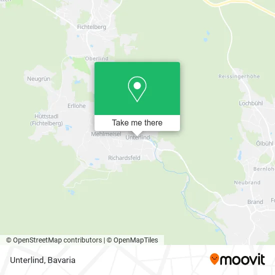 Карта Unterlind