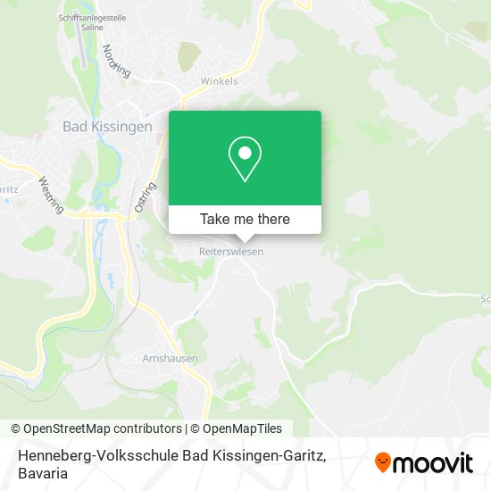 Henneberg-Volksschule Bad Kissingen-Garitz map