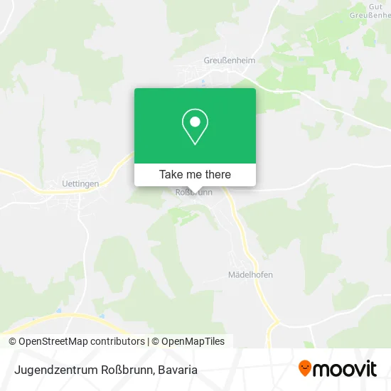 Карта Jugendzentrum Roßbrunn