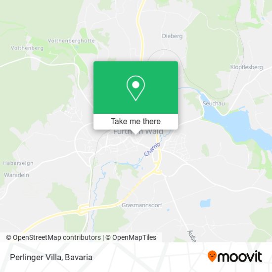 Perlinger Villa map