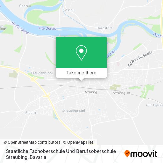 Staatliche Fachoberschule Und Berufsoberschule Straubing map