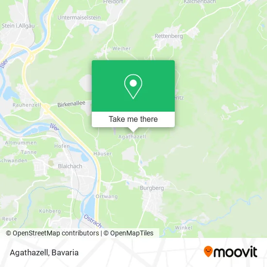 Карта Agathazell