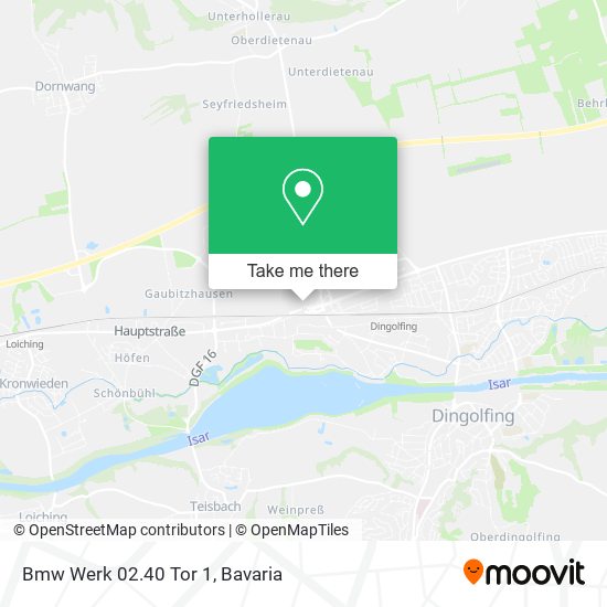 Карта Bmw Werk 02.40 Tor 1