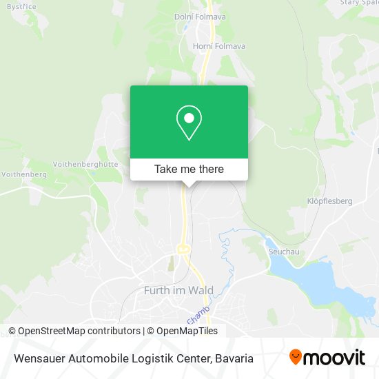 Карта Wensauer Automobile Logistik Center