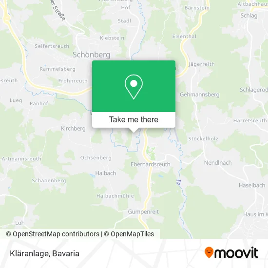 Карта Kläranlage