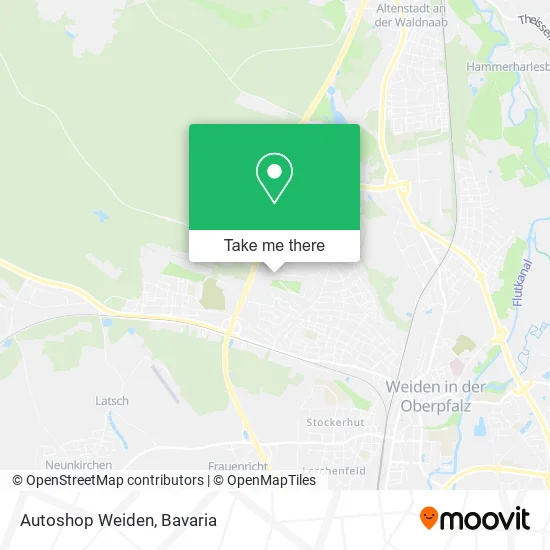 Карта Autoshop Weiden