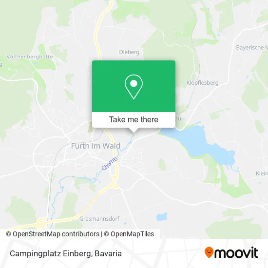 Карта Campingplatz Einberg