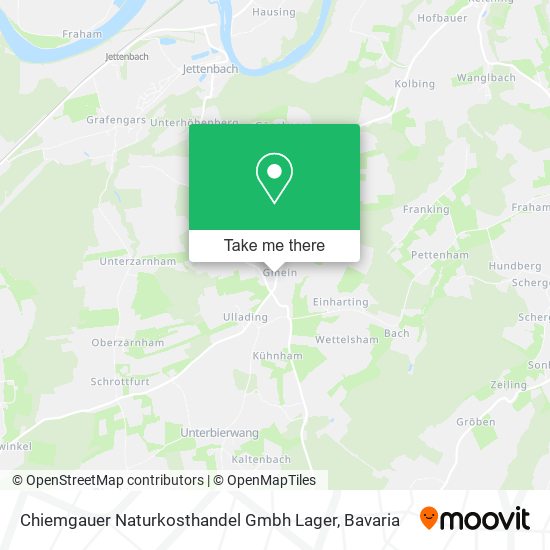 Chiemgauer Naturkosthandel Gmbh Lager map